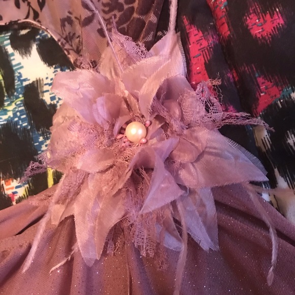 Sparkly Floral Lace Lyrical Costume - Picture 3 of 8